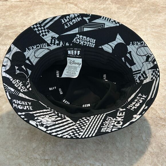 Mickey Mouse Black Bucket Hat - Picture 2 of 3